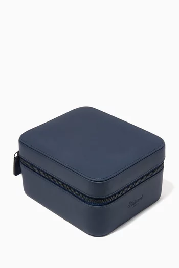 Hyde Park Two Watch Case in Leather      