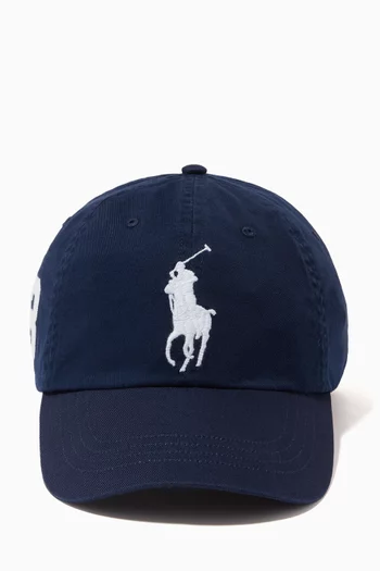 Big Pony Cap in Cotton Chino  