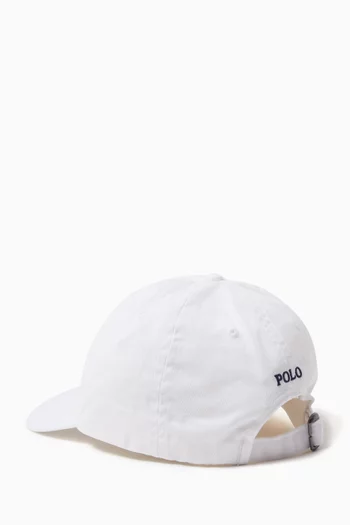 Logo-embroidered Baseball Cap in Cotton