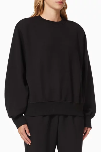 Vanessa Padded Shoulder Sweatshirt     