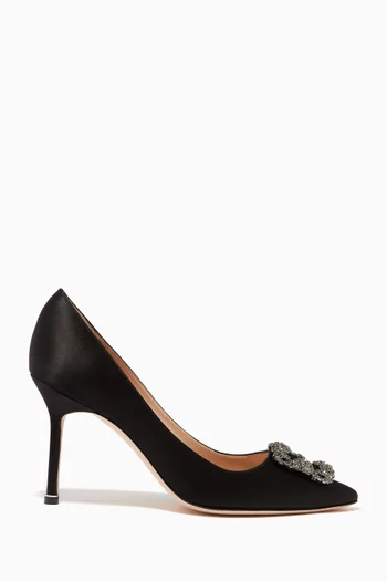 Hangisi 90 Pumps in Satin   