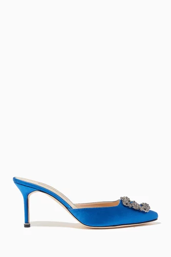 Hangisimu 70 Mules in Satin     