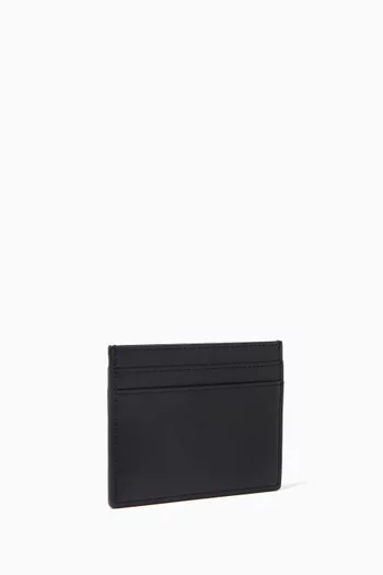 Tiny Monogram Card Case in Matte Leather     