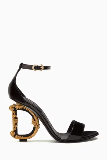 Keira 105 DG Baroque Sandals in Leather