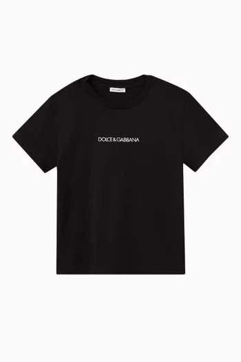 Logo T-shirt in Cotton