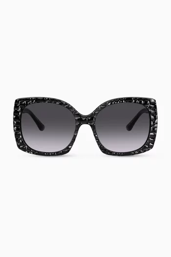 Square Sunglasses in Acetate