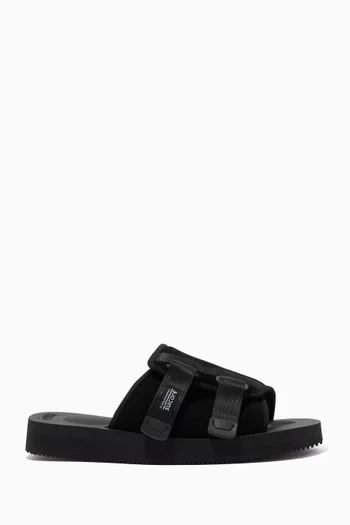 Kaw Strap Sandals in Suede & Nylon  