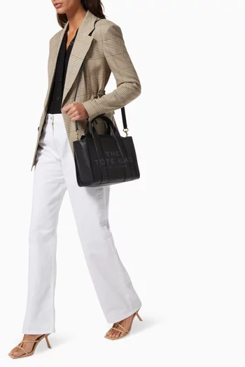 Mini Traveler Tote Bag in Leather