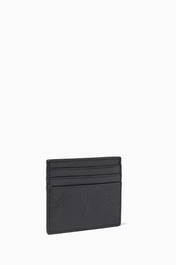 Hudson Embossed Card Case in Leather    