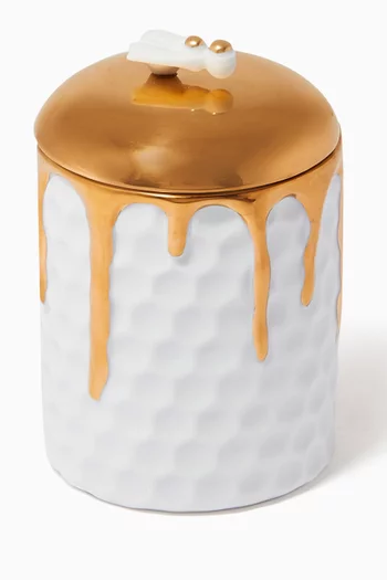 Beehive Candle in Porcelain