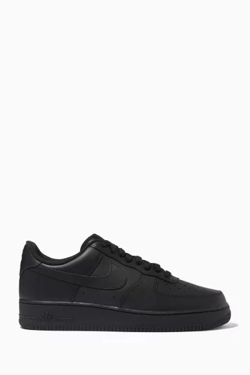 Air Force 1'07 Sneakers in Leather     