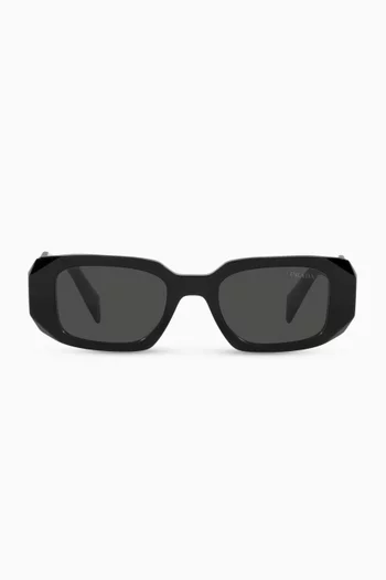 Rectangle Sunglasses in Acetate