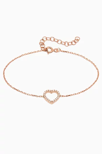 Stone Heart Bracelet  