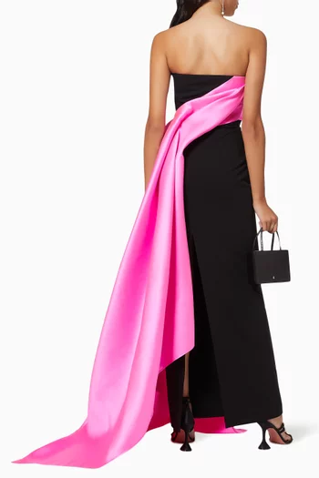 Kinsley Maxi Dress in Twill 