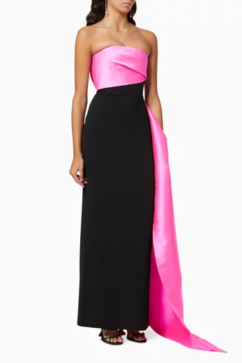 Kinsley Maxi Dress in Twill 