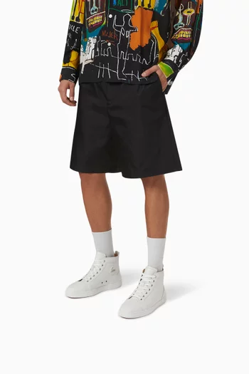 Louis High-top Sneakers in Calf Leather
