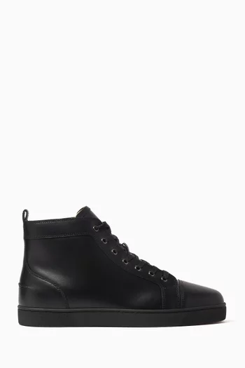 Louis High-top Sneakers in Calf Leather