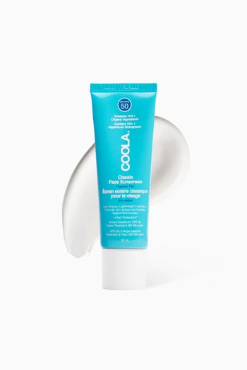Unscented – Classic Face Organic Sunscreen Lotion SPF50, 50ml  