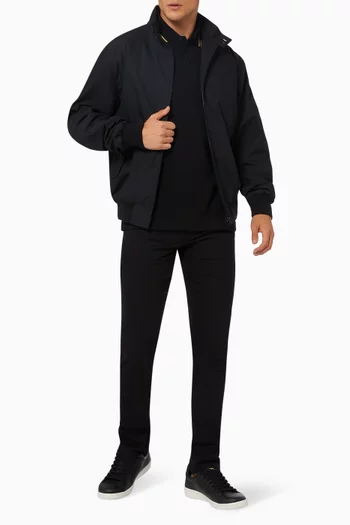 Harrington Jacket in Polyester Blend  
