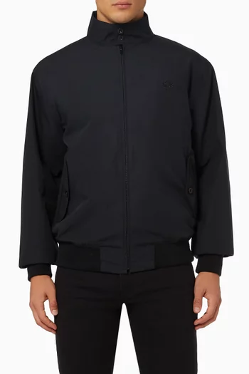 Harrington Jacket in Polyester Blend  