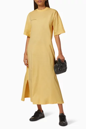 Lightweight Organic Cotton Long T-shirt Dress