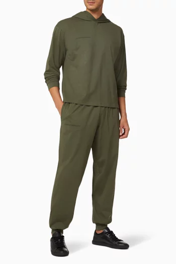 Lightweight Organic Cotton Loungewear Hoodie with C-FIBER™