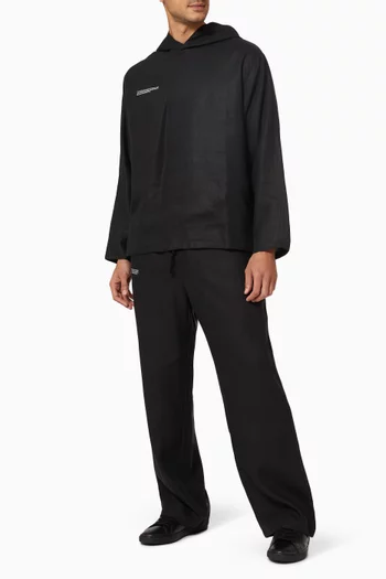 Lightweight Aloe Linen Hoodie