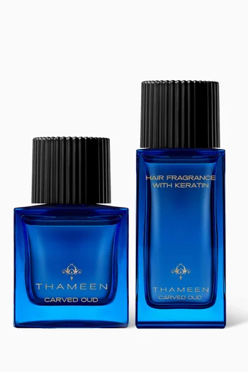 Carved Oud Gift Set, 2 x 50ml 