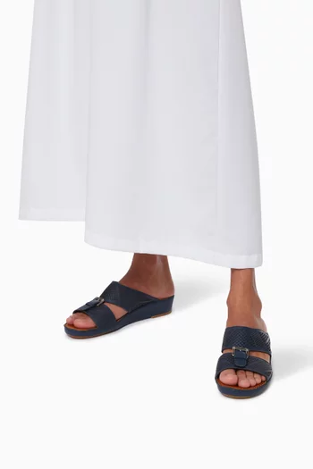 Cinghia Perforato Sandals in Softcalf      