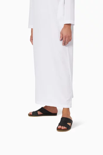 Western Arca Persiena Sandals in Softcalf    
