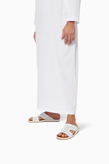 Western Arca Persiena Sandals in Softcalf    