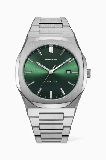 Automatic Thin Bracelet Watch, 41.5mm   