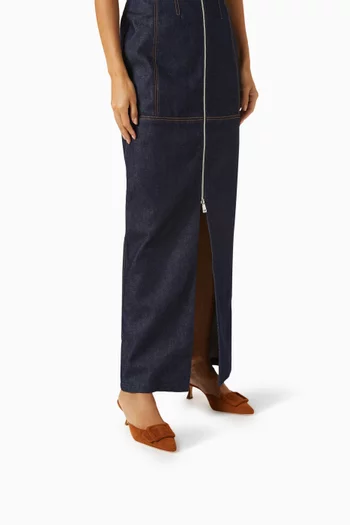 Maysale 50 Mules in Suede