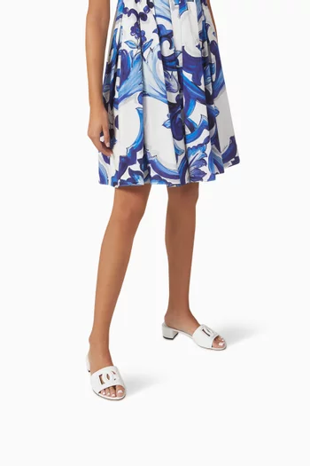 DG Millennials Mule Sandals in Leather