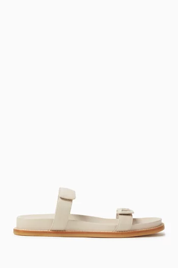 Flat Sandals in Nappa