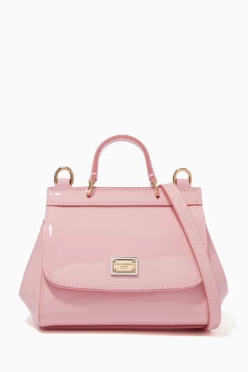 Mini Miss Sicily Top Handle Bag in Leather  