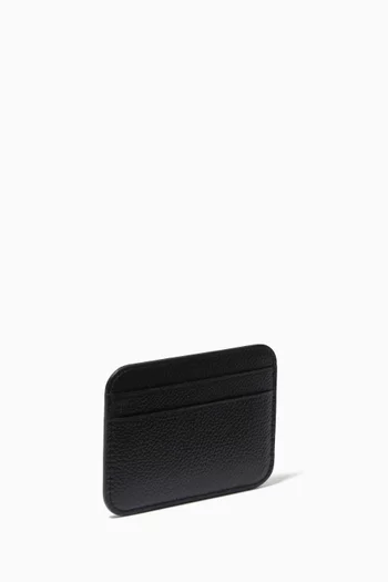 Cash Card Holder in Grained Calfskin    