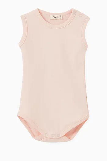 Bayan Bodysuit in Organic Cotton Jersey  