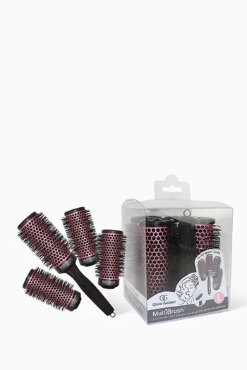 Multibrush Detachable Thermal Styling Hair Brush Kit    