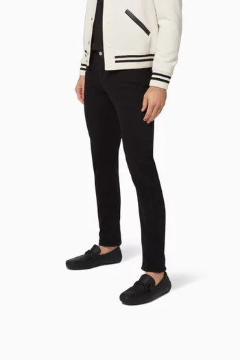 Gancini Driver Loafers in Calfskin   