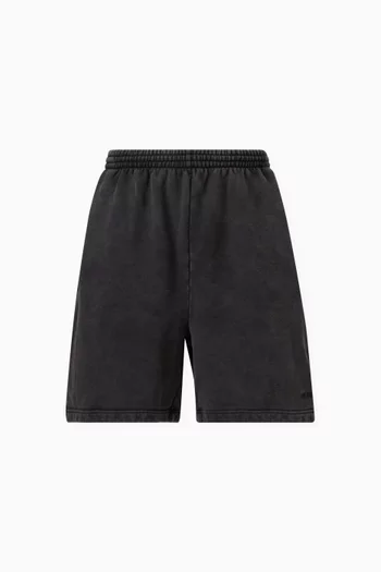 Fade Out Sweat Shorts in Cotton Fleece