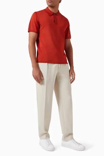 Polo Shirt in Knit