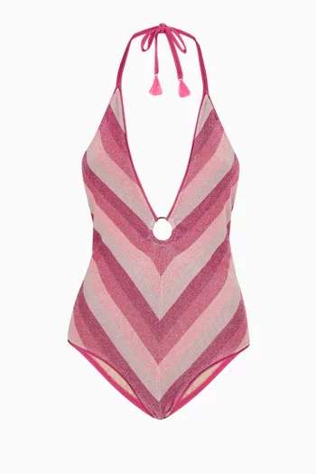 Beck Halterneck Ring One Piece Swimsuit