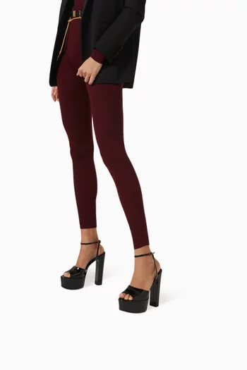 Jodie Platform Sandals in Patent Leather  