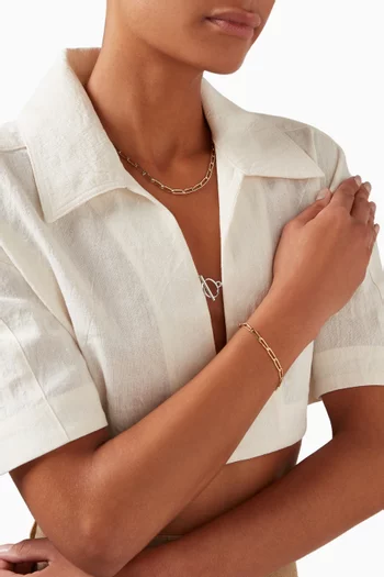 Adriana Bracelet in 14kt Gold Plating   