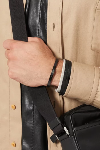 Riccardo Bangle Bracelet in Stainless Steel 