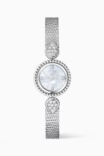 Serpent Bohème Diamond Bracelet Watch, 23mm