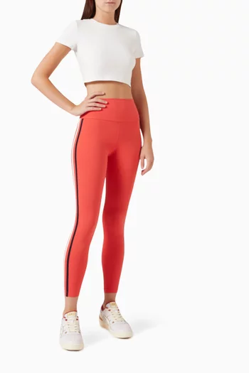 Ella High-waisted Airweight 7/8 Leggings in Stretch Nylon