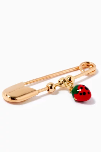 Strawberry Baby Pin in 18kt Yellow Gold  