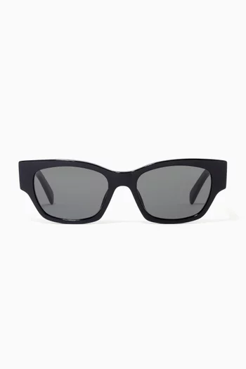 Cat Eye Sunglasses in Acetate